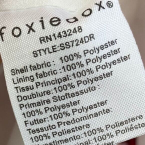 🔹️Anthropologie Foxiedox White Floral Print Lacy Juliet Sleeveless Dress Small - Picture 12 of 13